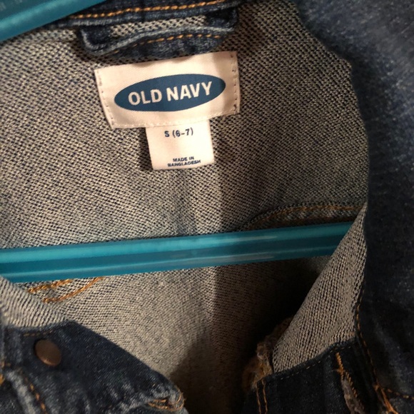 Jean jacket worn once - Picture 2 of 2